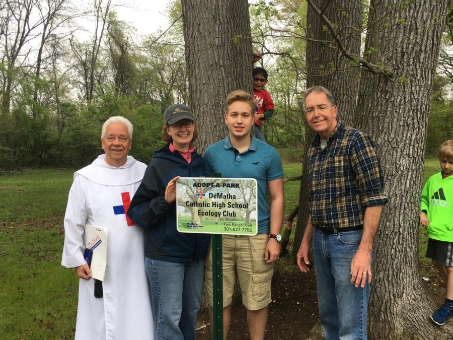 DeMatha Ecology Club Park Cleaning and Service