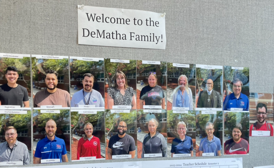New Faculty Members at DeMatha