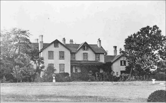 NPS' photo of President Lincoln's cabin.
